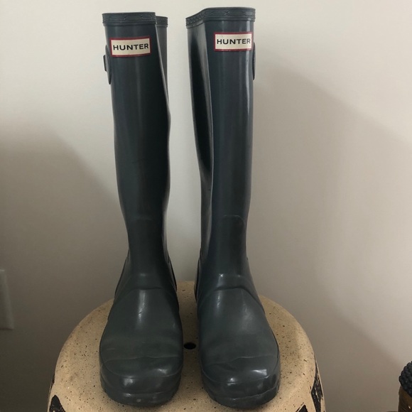 Original Tall Gloss Hunter Boot - Picture 1 of 3